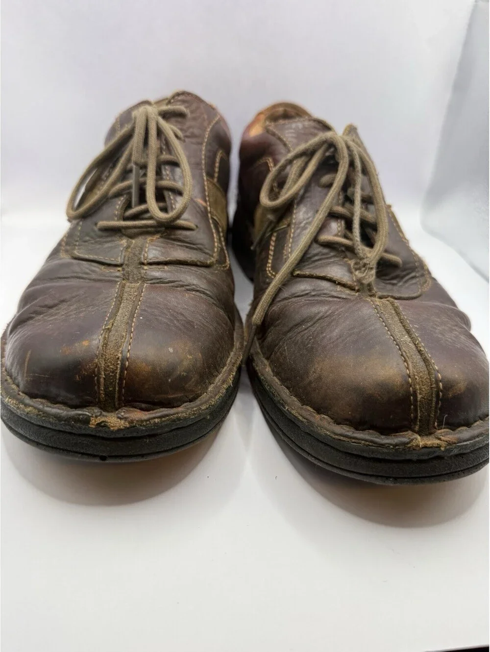 Clarks 30347 Active Air Men's Brown Leather/Suede Casual Oxford Shoes Size 10.5